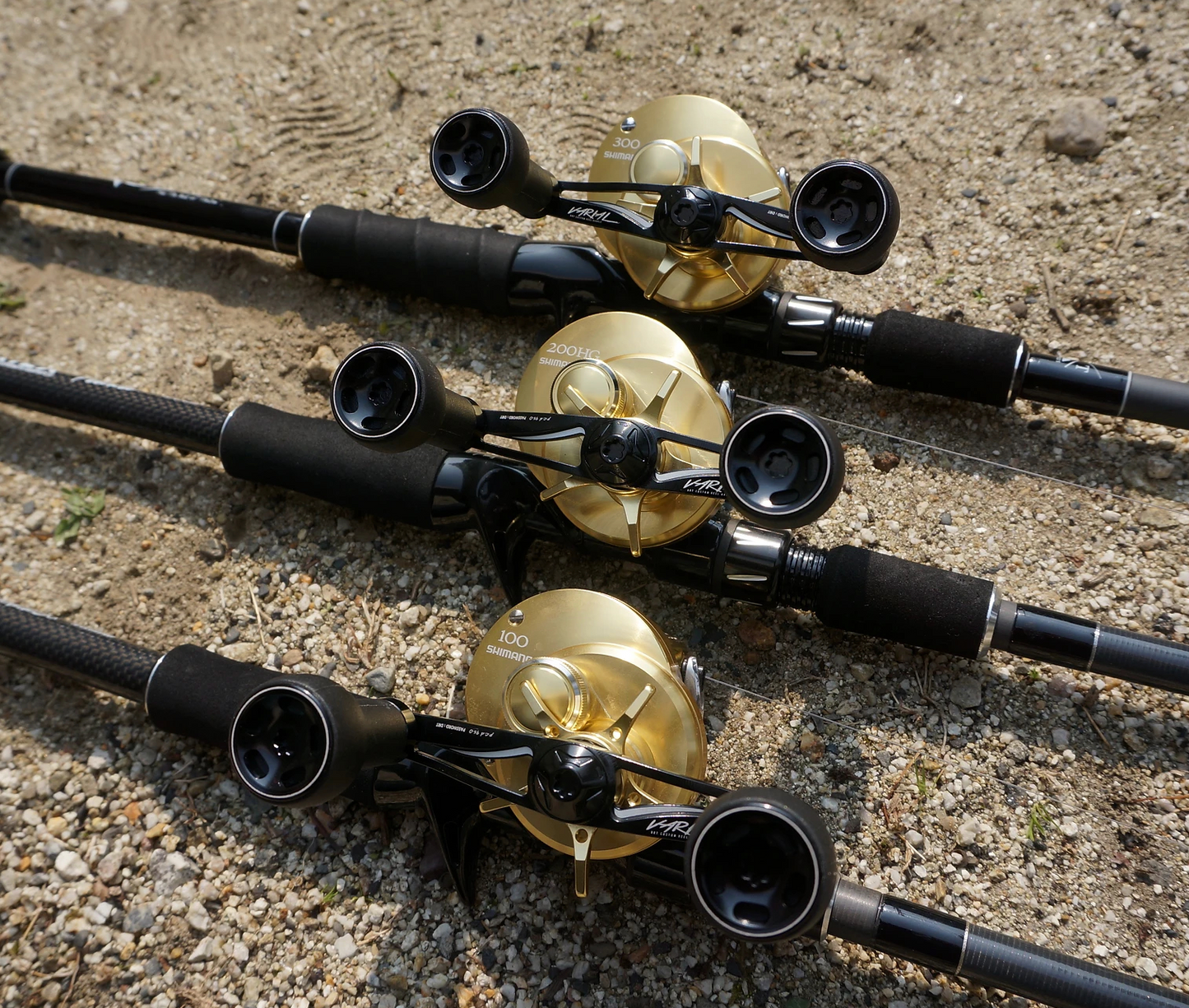 SHIMANO CALCUTTA CONQUEST 200HG W/ DRT VARIAL 95